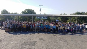 A record number of volunteers participated in the year's Keep Lockhart Beautiful event, which included a Plum creek cleanup. (Photo courtesy of Nick Dornak)