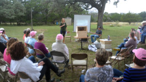 The Women in Wildlife Conservation – Resources to Set a Stewardship Path conference included a session on beekeeping. (Texas A&M AgriLife photo by Kay Ledbetter)