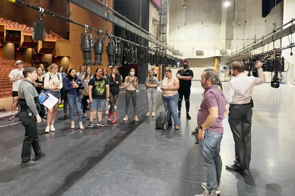RPTS students at Rudder complex