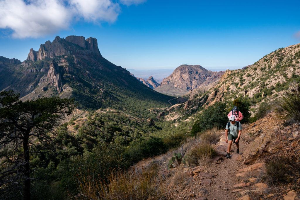 Hikers in Big Bend National Park