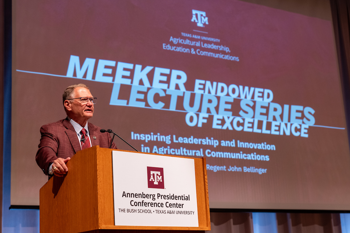 Meeker Lecture Series highlights social science in agriculture